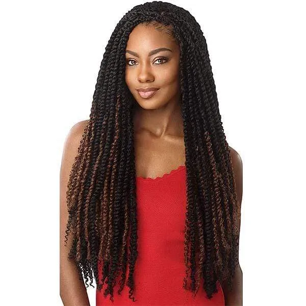 Outre X-Pression Twisted Up Crochet Braid - PASSION WATERWAVE II 22"