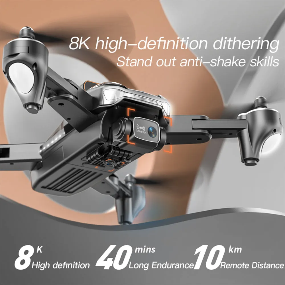 P11 Drone GPS Automatic Return 8K Aerial Photography UAV Four Sided Obstacle Avoidance Remote Control