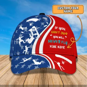 Parachute Jump - Personalized Name Cap -Loop- Hd98 75