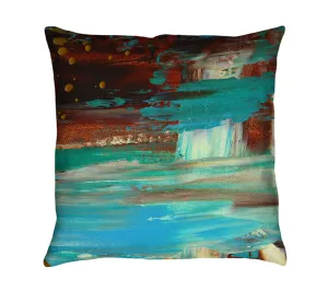 Paradise Cove Throw Pillow