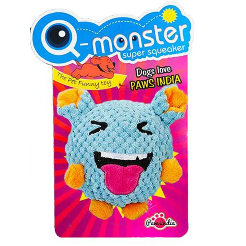 Pawsindia Monster Elfy Bouncing Emoji Toy for Dog