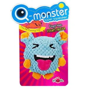 Pawsindia Monster Elfy Bouncing Emoji Toy for Dog