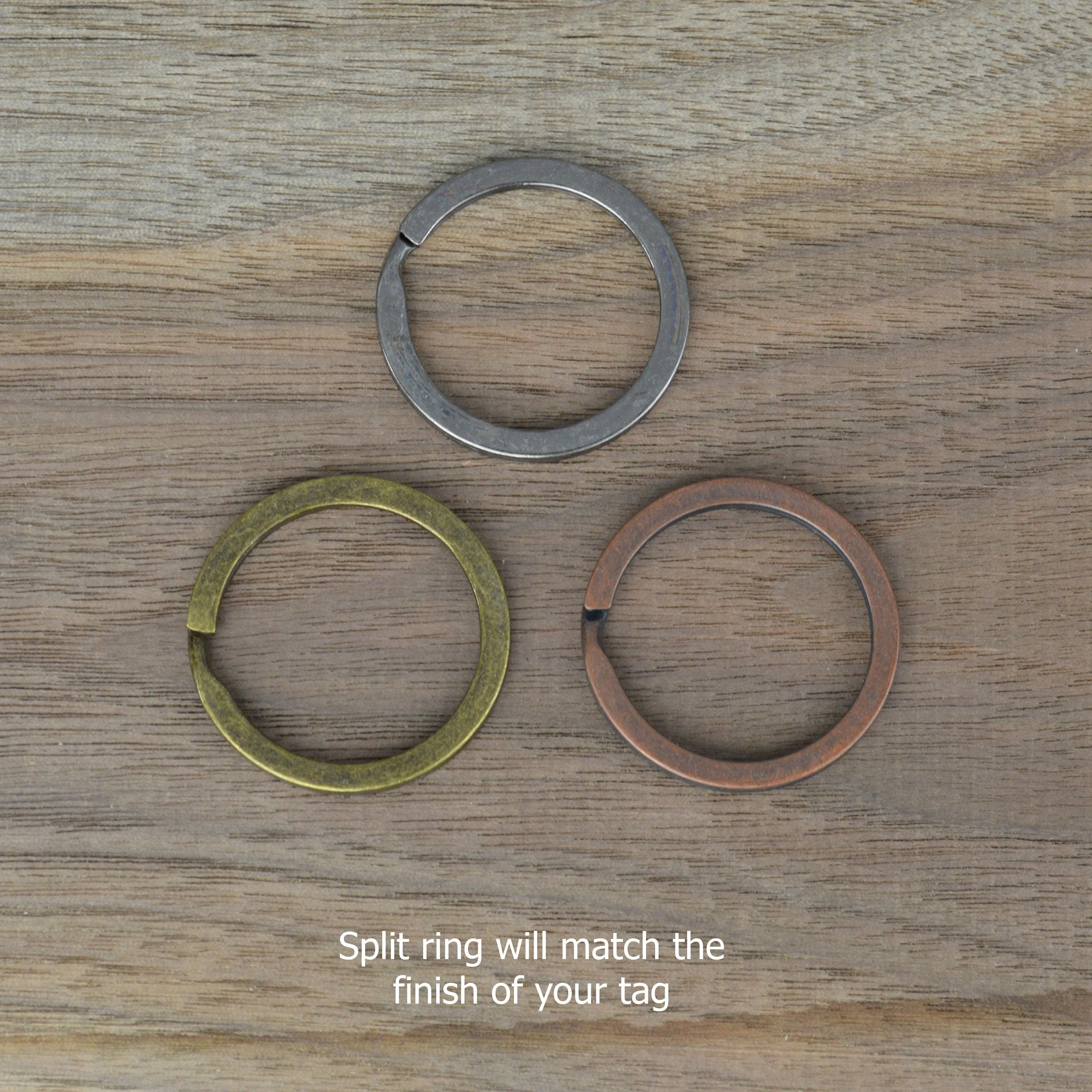 Peek-a-Boo Cat Hand Stamped Cat Tag