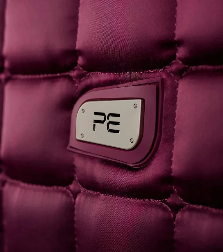 PEI Atlantis Satin GP/Jump Pad with Merino Wool (Burgundy)