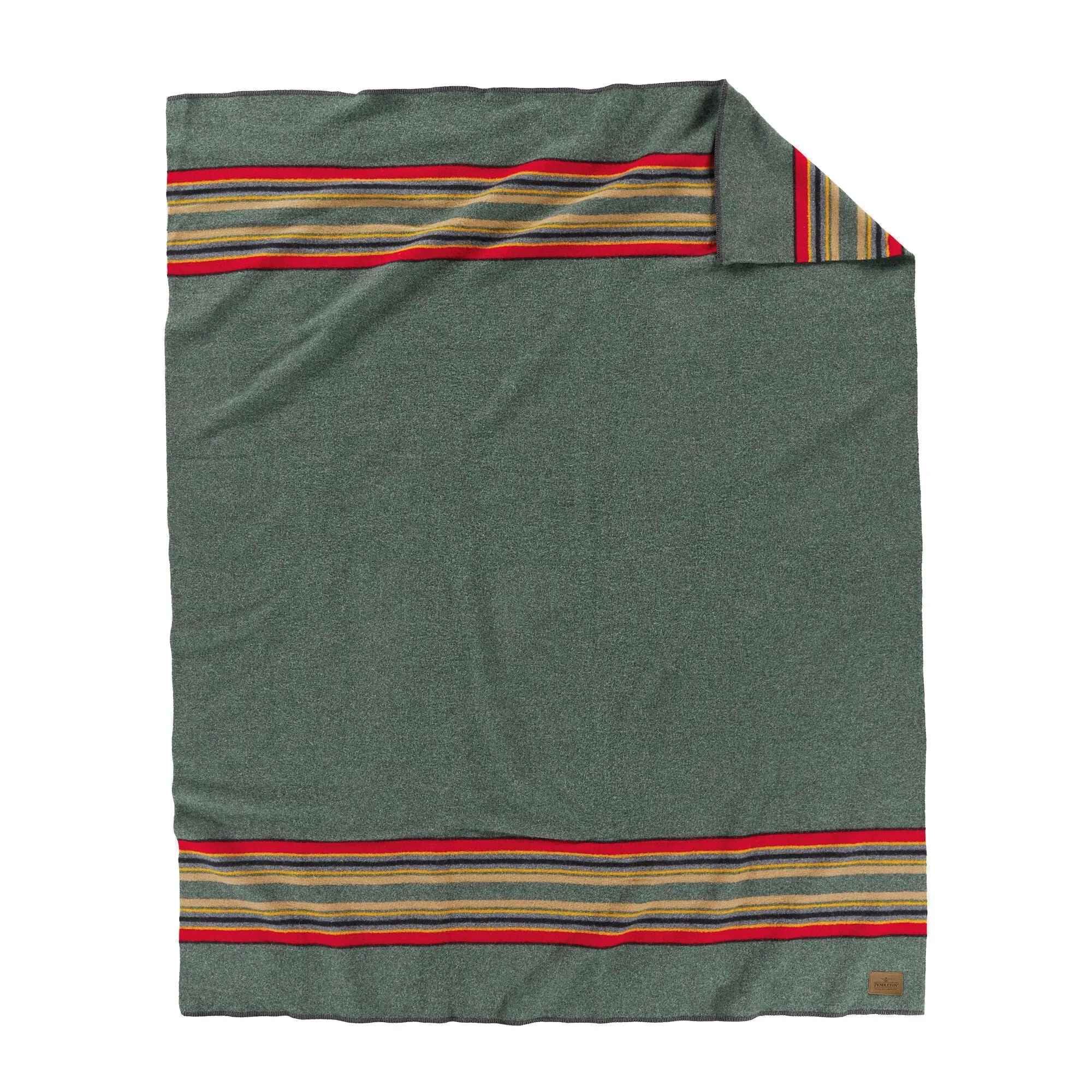 Pendleton® Yakima Camp Green Heather blanket