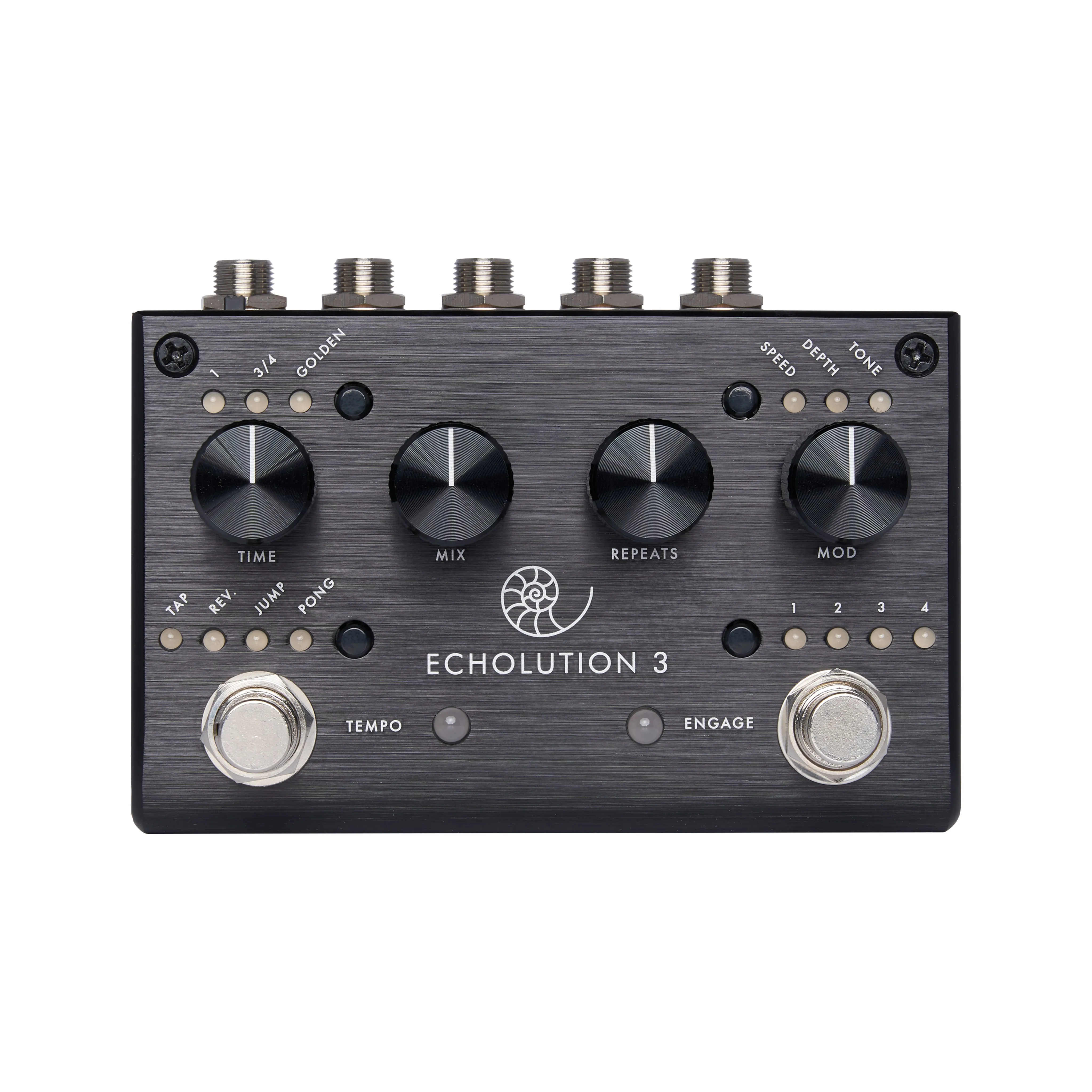 Pigtronix Echolution 3 Stereo Delay Guitar Effects Pedal (B-Stock)