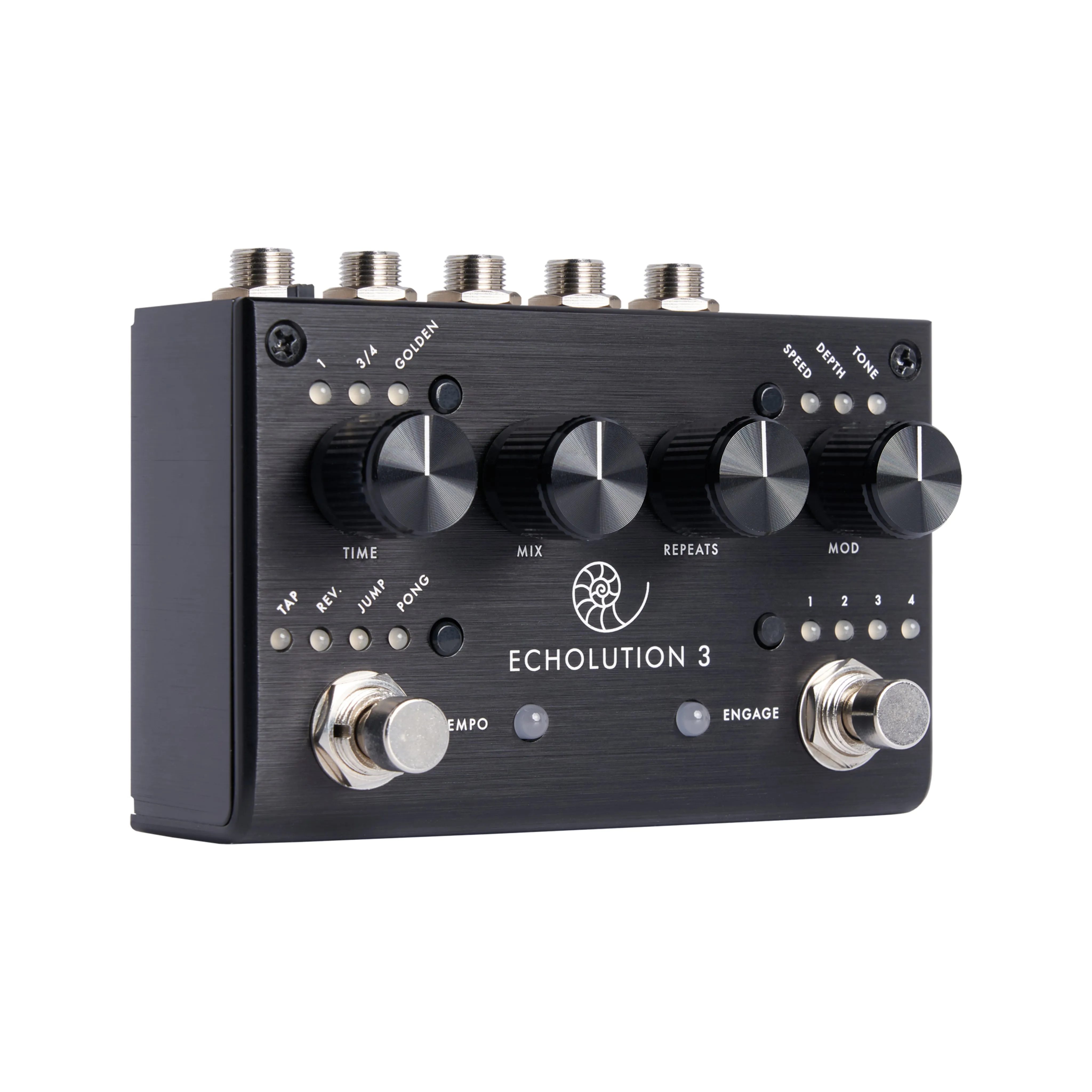 Pigtronix Echolution 3 Stereo Delay Guitar Effects Pedal (B-Stock)