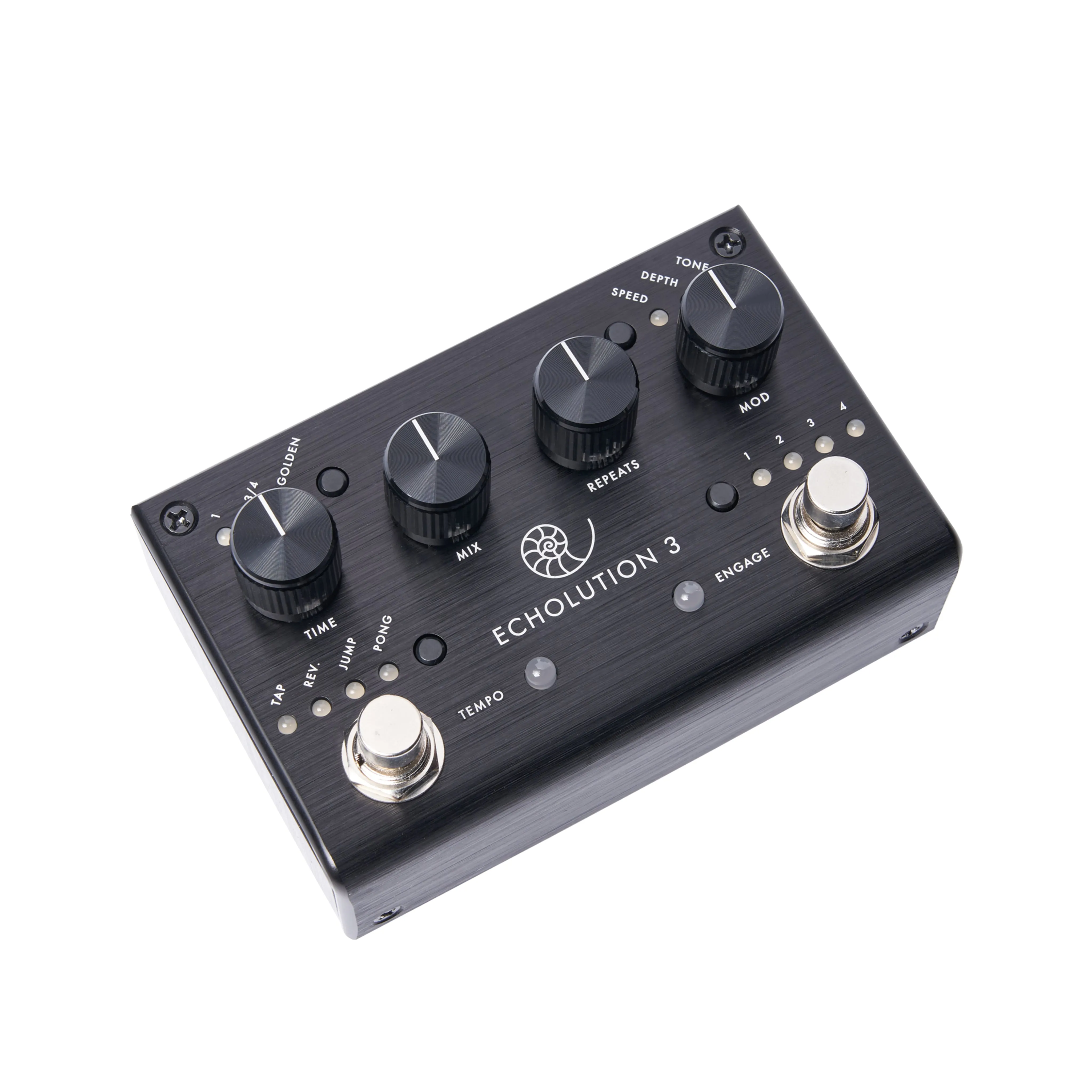 Pigtronix Echolution 3 Stereo Delay Guitar Effects Pedal (B-Stock)