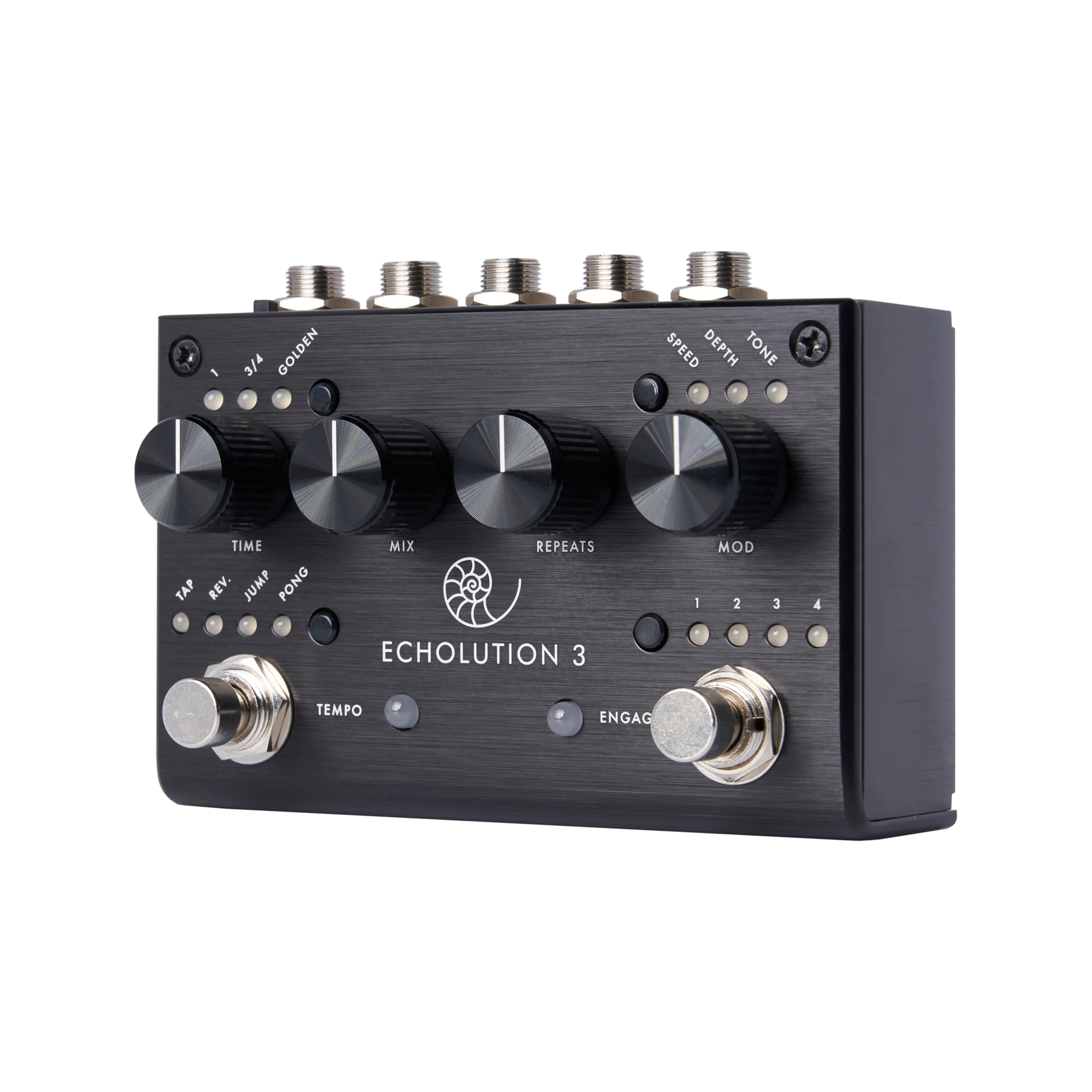 Pigtronix Echolution 3 Stereo Delay Guitar Effects Pedal (B-Stock)