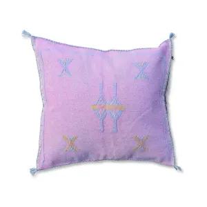Pink Handwoven Kilim Decorative Throw Pillow Cover