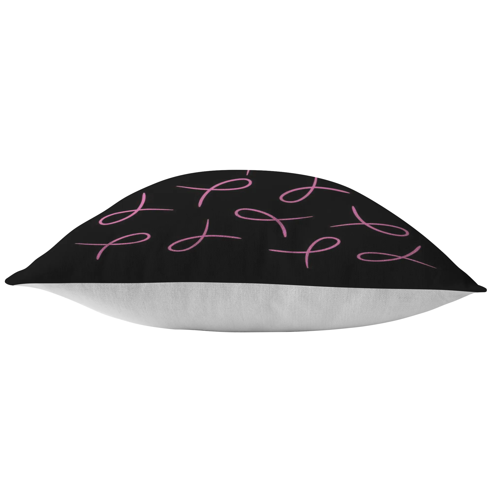 Pink Ribbons Pillow