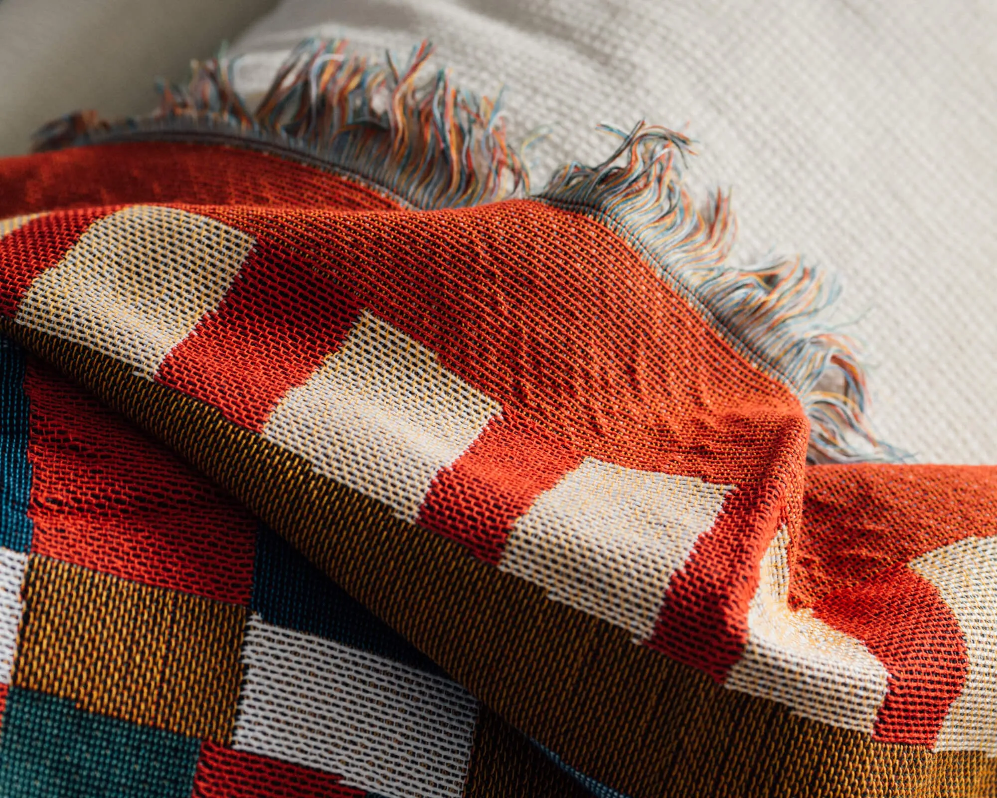 Plaid Throw Blanket