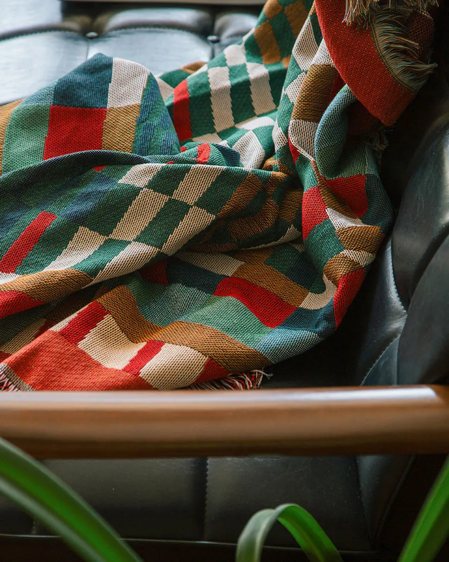 Plaid Throw Blanket