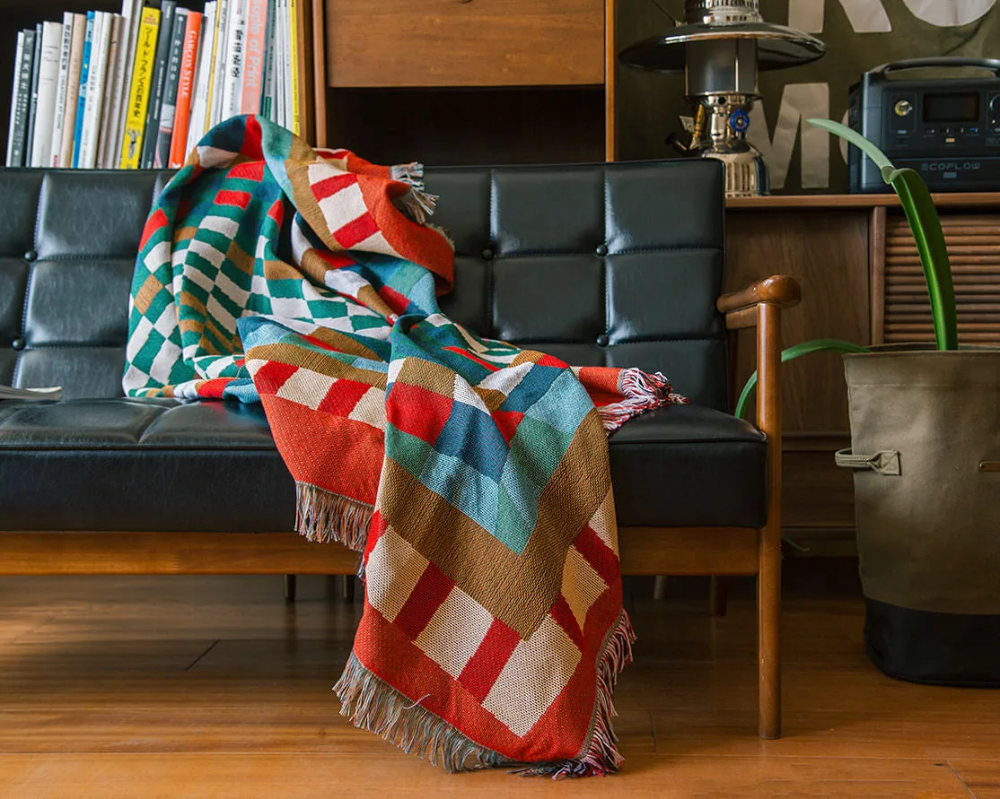 Plaid Throw Blanket