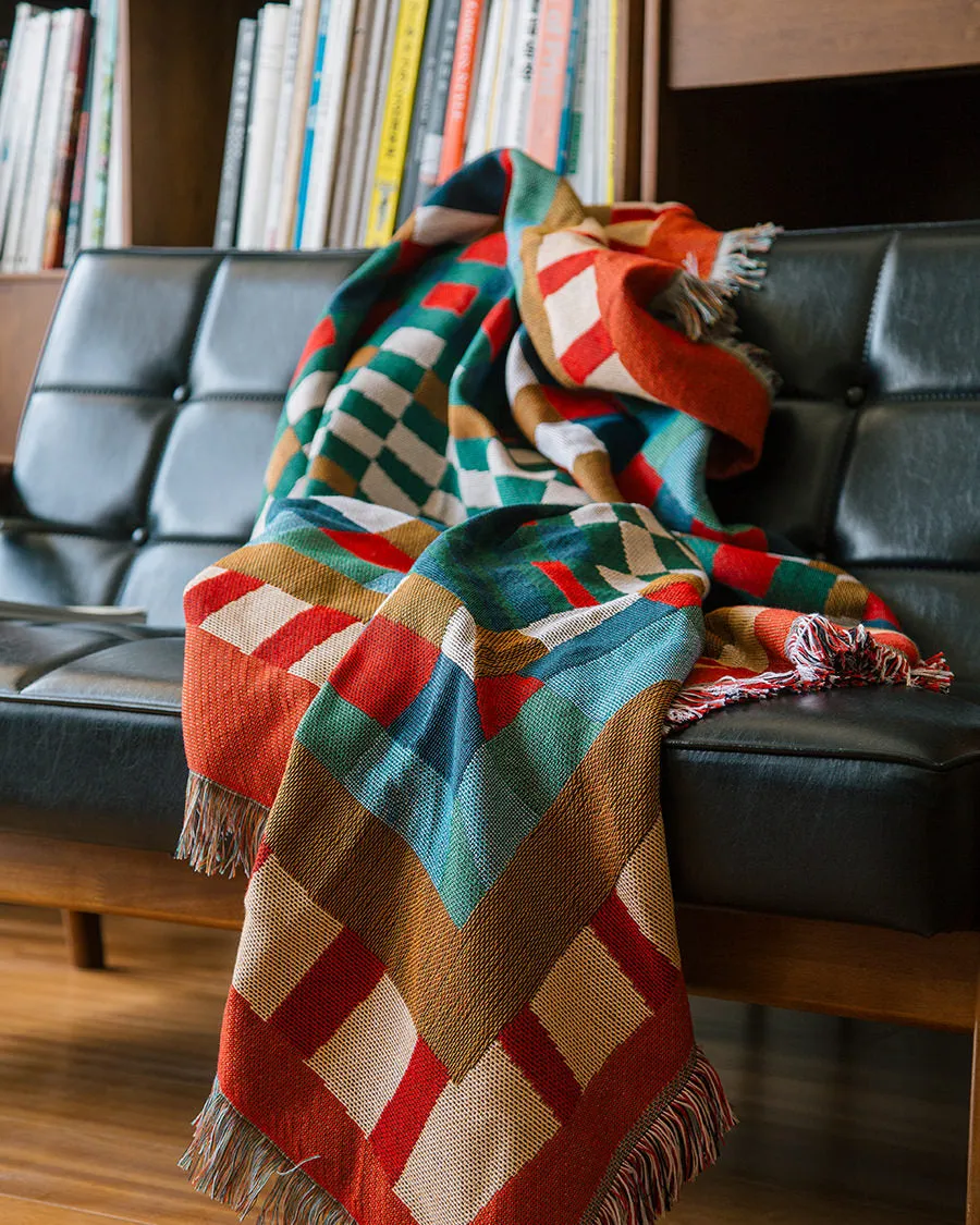 Plaid Throw Blanket