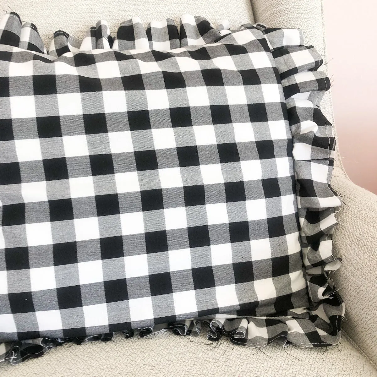 Plaid Throw Pillow Covers
