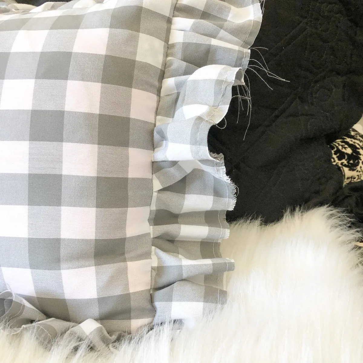 Plaid Throw Pillow Covers