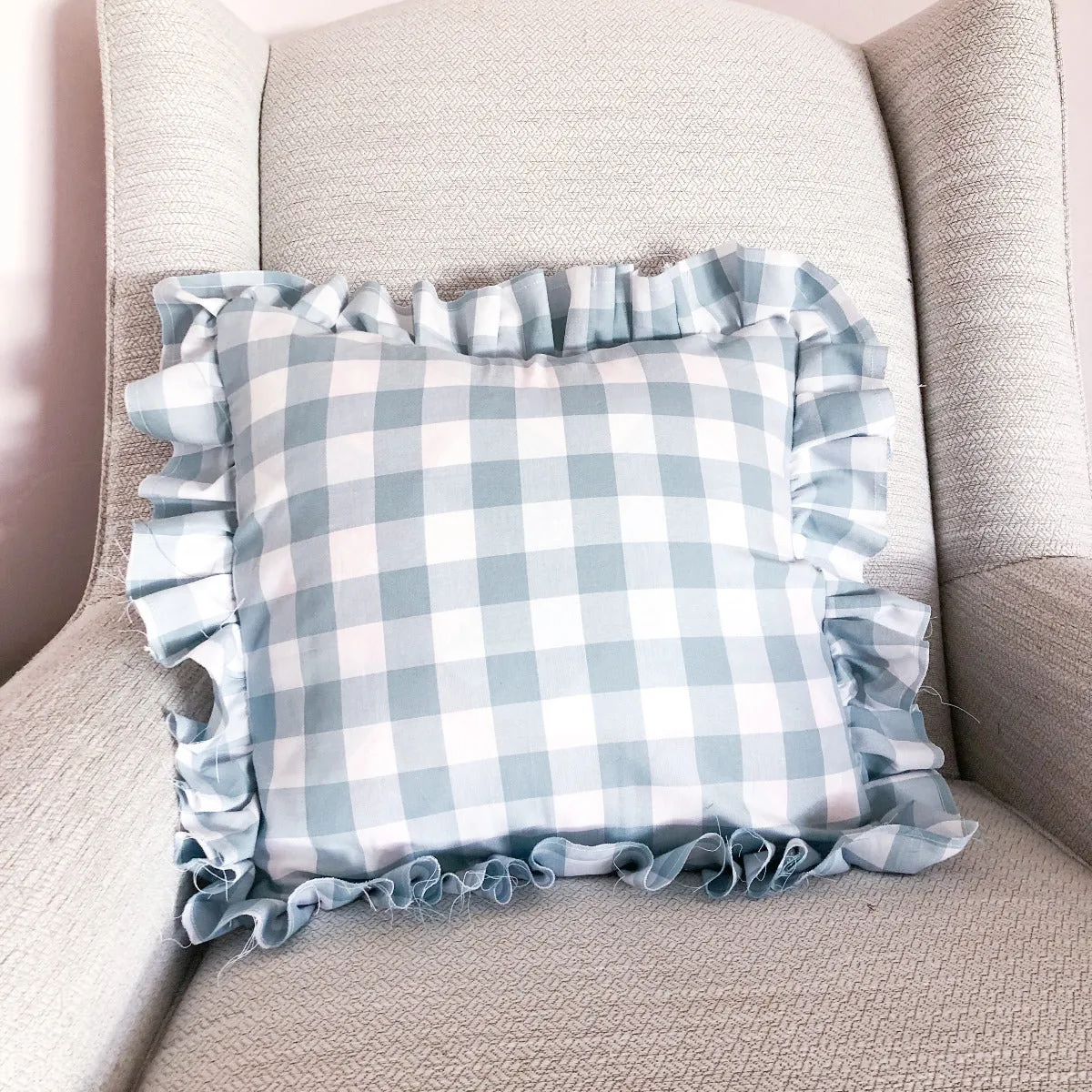 Plaid Throw Pillow Covers