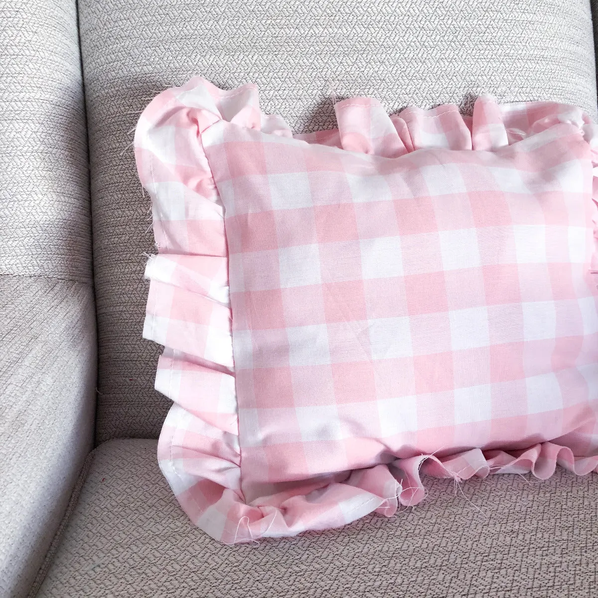 Plaid Throw Pillow Covers
