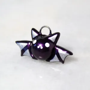 Plum Bat Charm
