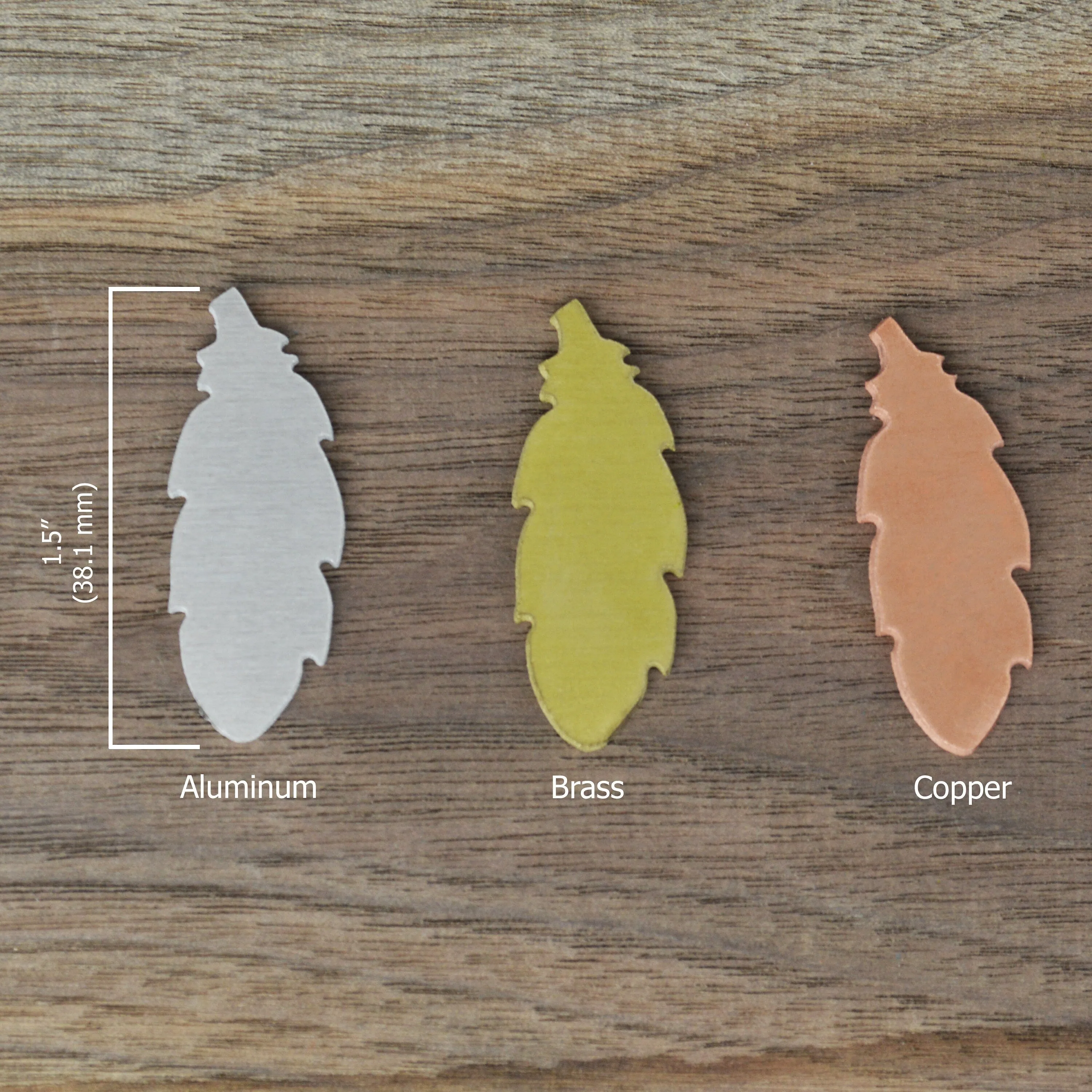 Plumage Hand Stamped Dog Tag