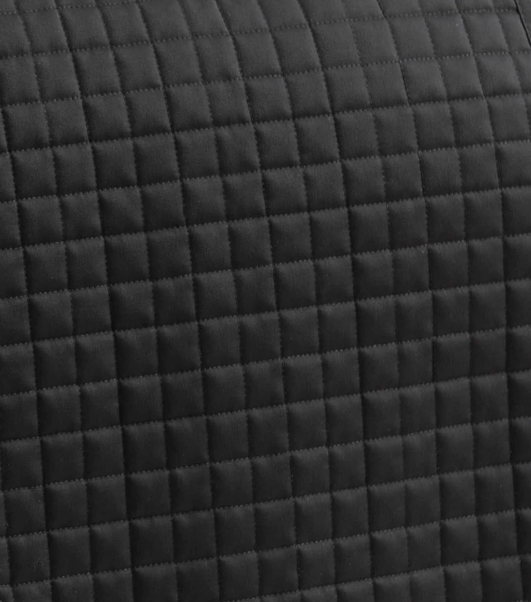 Pony Close Contact Merino Wool Half Lined European Dressage Square Black/Black Wool