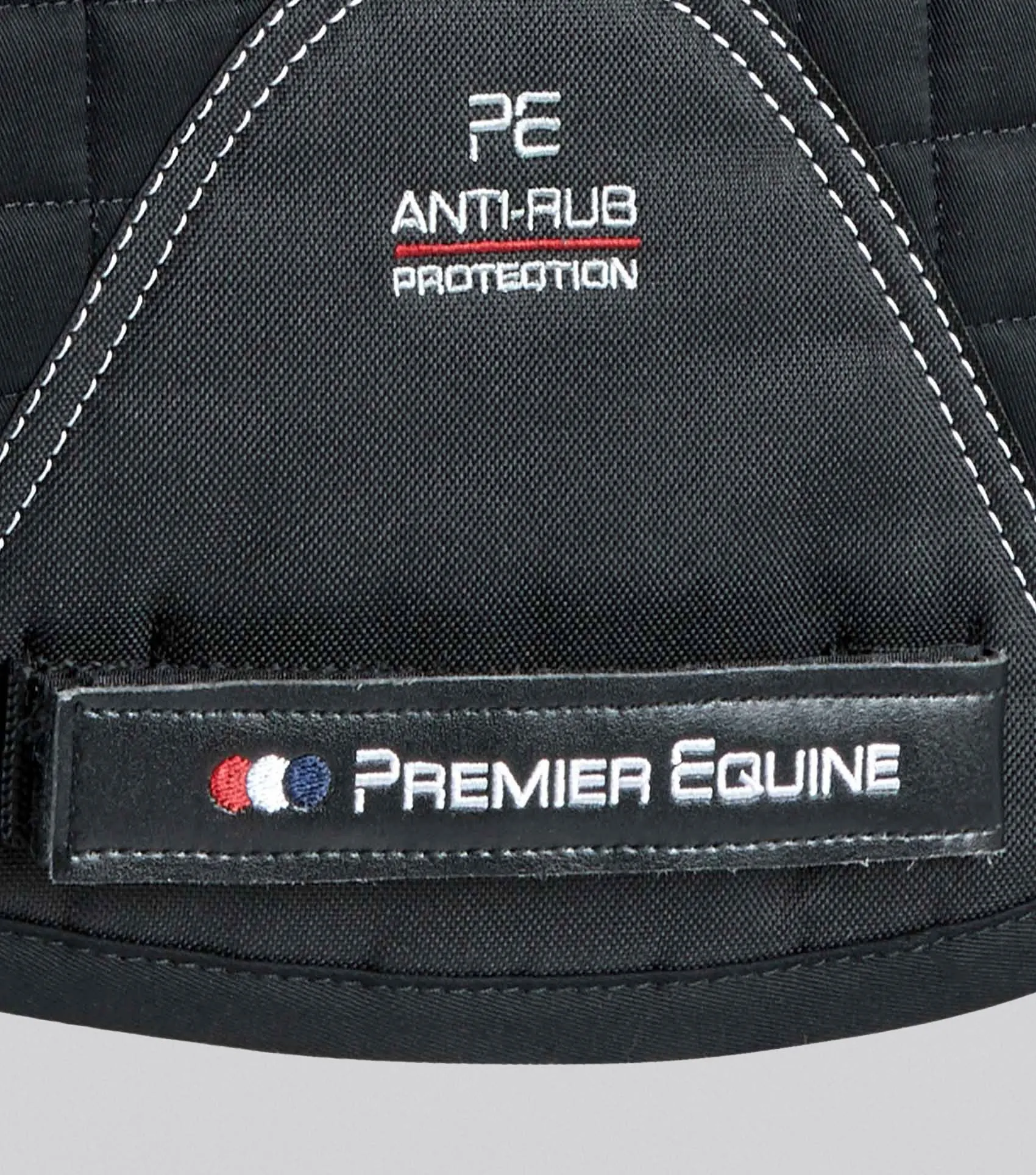 Pony Close Contact Merino Wool Half Lined European GP/ Jump Square Black/Black Wool