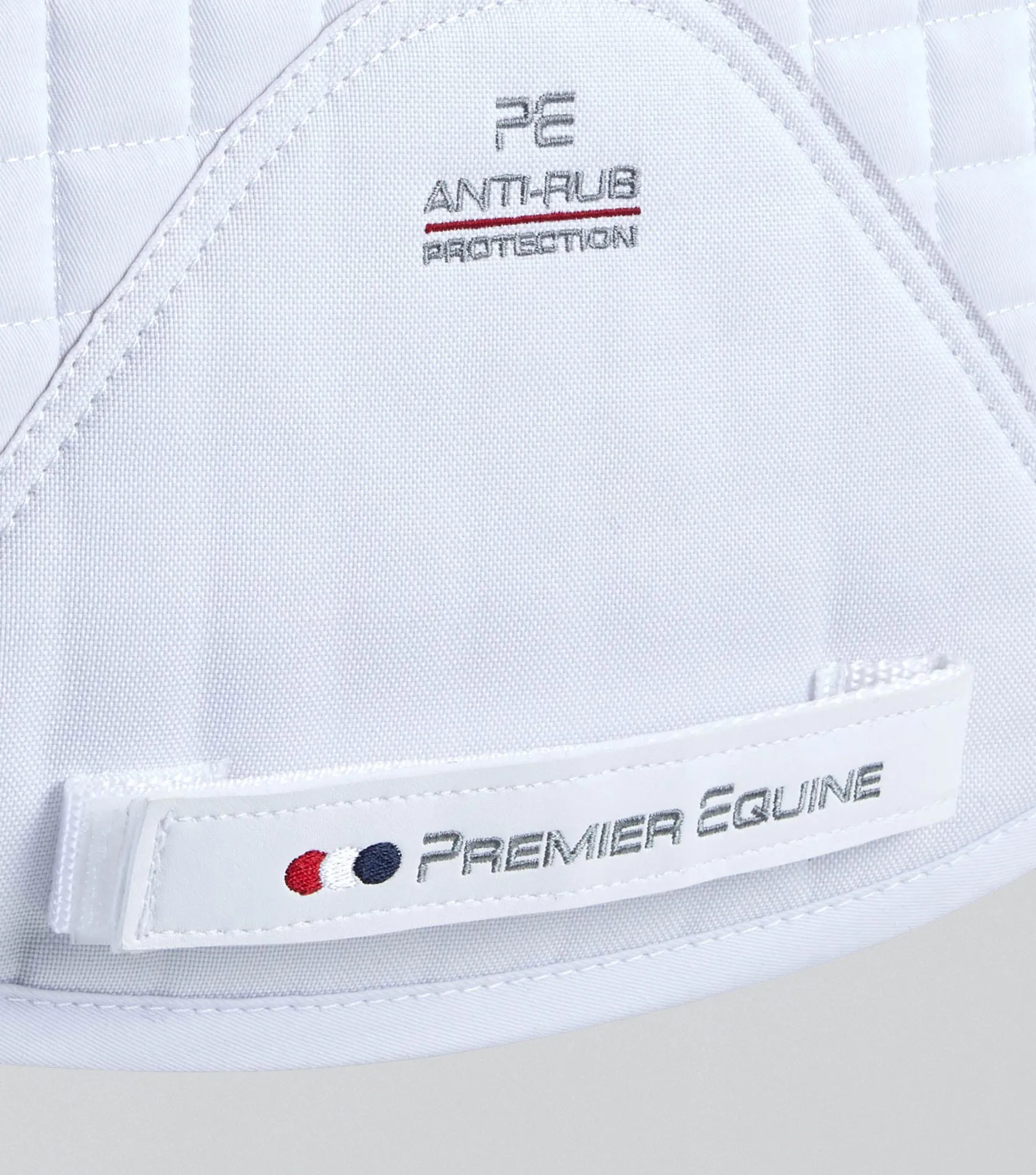 Pony Close Contact Merino Wool Half Lined European GP/ Jump Square White/Natrual Wool