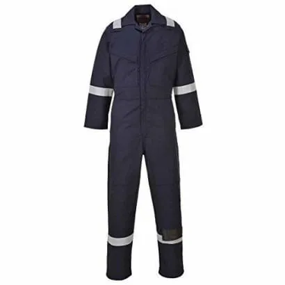 Portwest Araflame inherent FR lightweight Gold Hi Vis Coverall - AF53