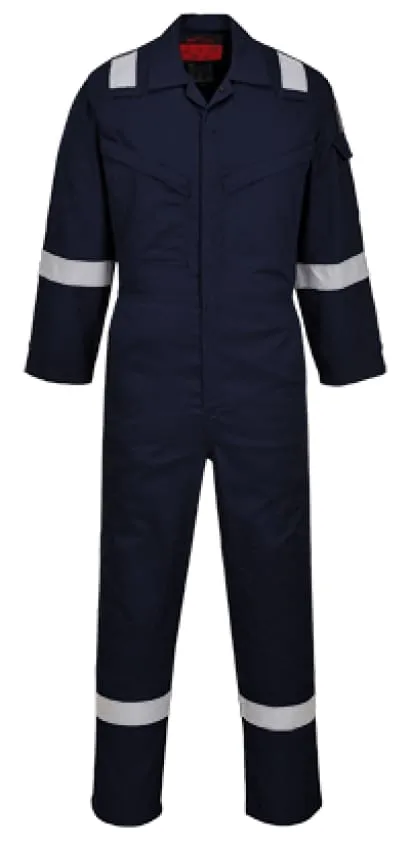 Portwest Inherent Lightweight Araflame Silver Coverall - AF73