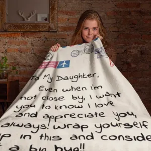 Postcard Throw Blanket