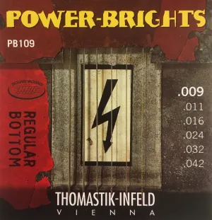 POWER BRIGHTS REGULAR BOTTOM Electric Guitar String Set