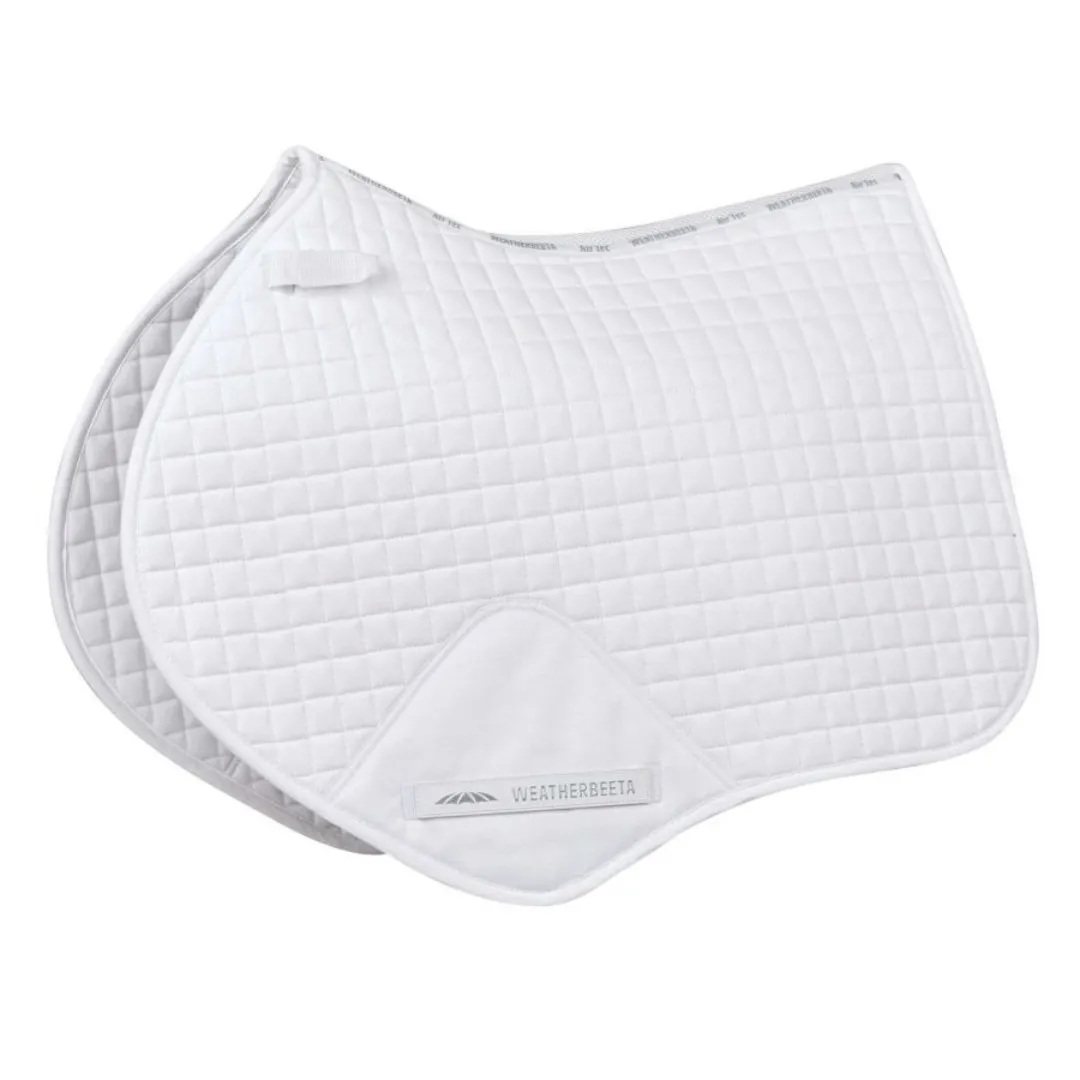 Prime Jump Saddle Pad - White