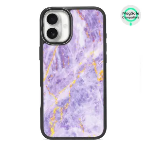 Princess Purple - iPhone 16 Plus Frosted Black Bumper MagSafe Case