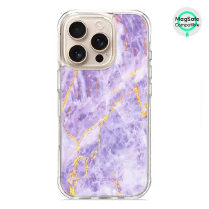Princess Purple - iPhone 16 Pro Clear Bumper MagSafe Case