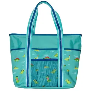 Printed Beach Tote - Dino