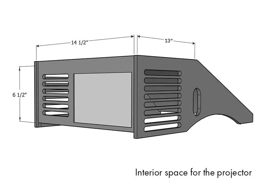 ProGuard Short Throw Projector Floor Mount
