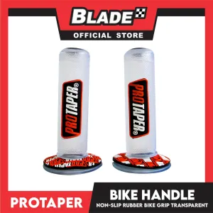 Protaper Rubber Bike Handle Grip (Clear)