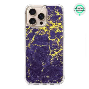 Purple Night - iPhone 16 Pro Max Clear Bumper MagSafe Case