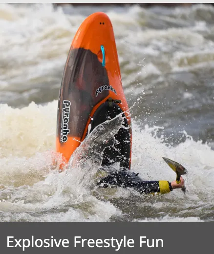Pyranha Kayaks - Firecracker White Water Kayak