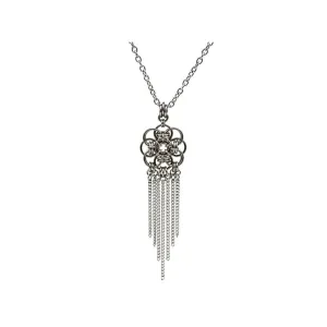 Quantum Rose SMALL Pendant with Fringe
