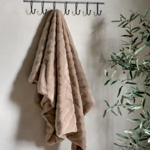 RABBIT Faux Fur Throw