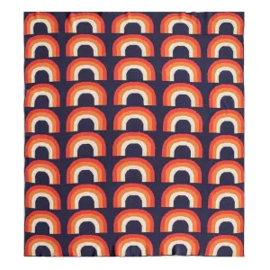 Rainbow Cotton Throw Blanket