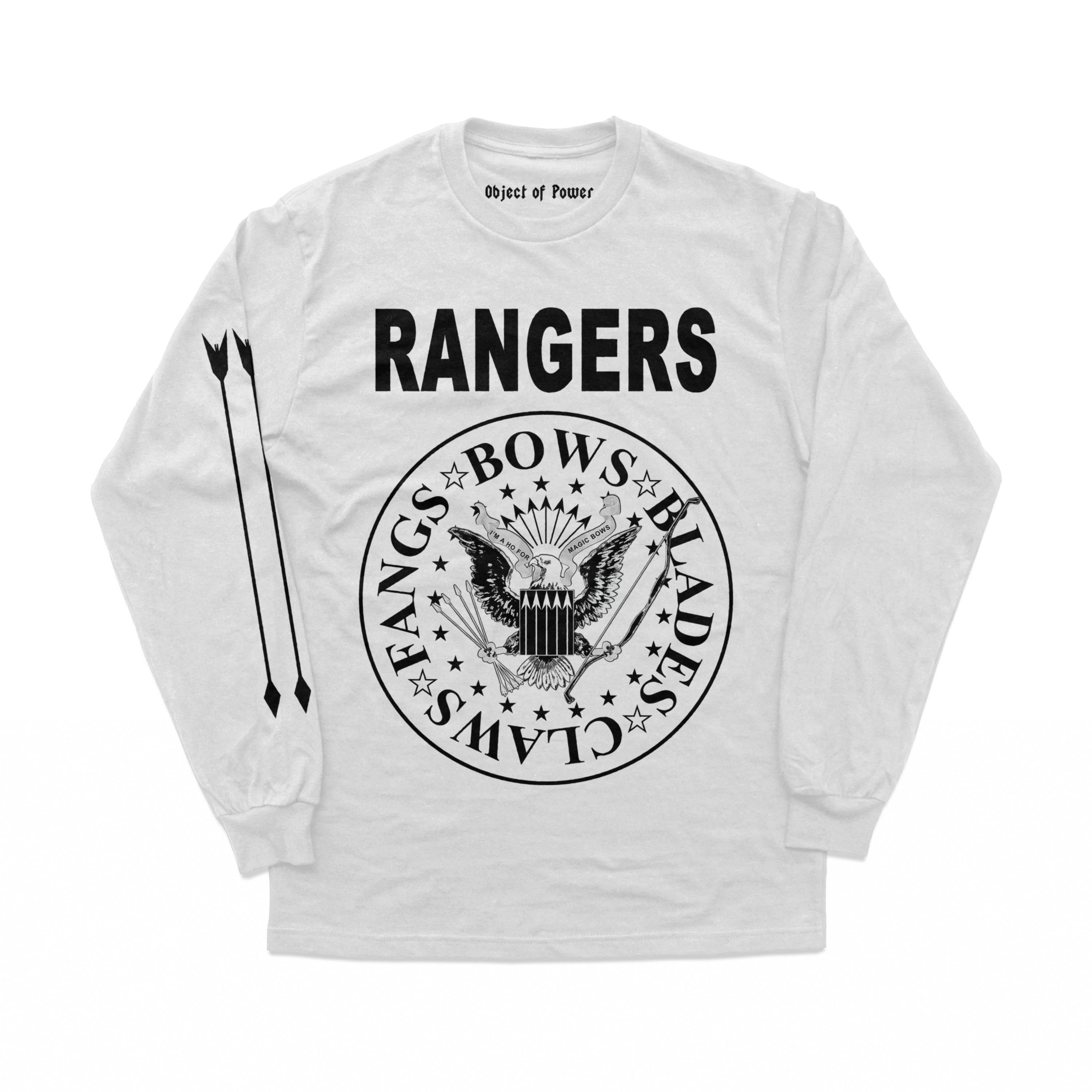Rangers Rock Band Long Sleeve Tee