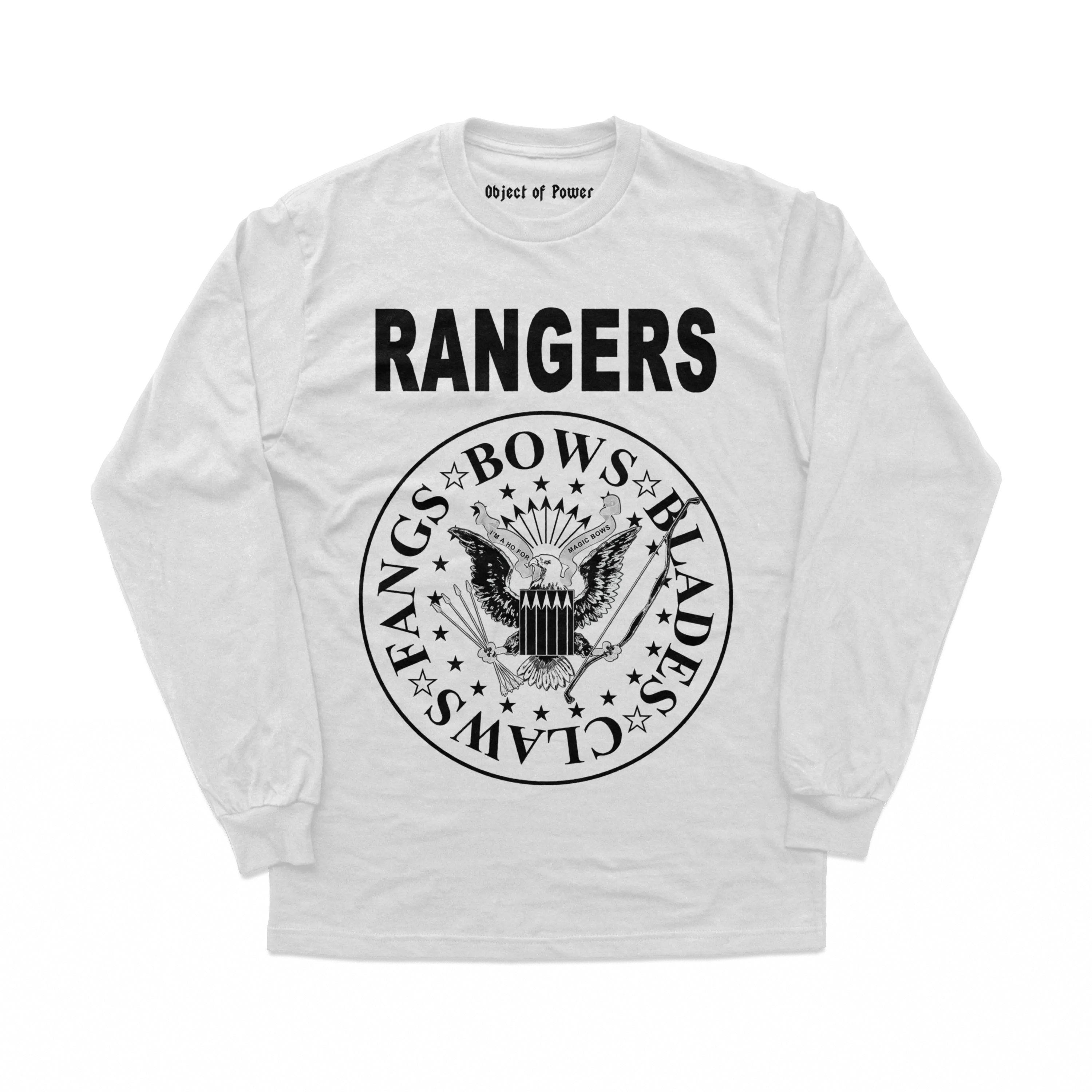 Rangers Rock Band Long Sleeve Tee