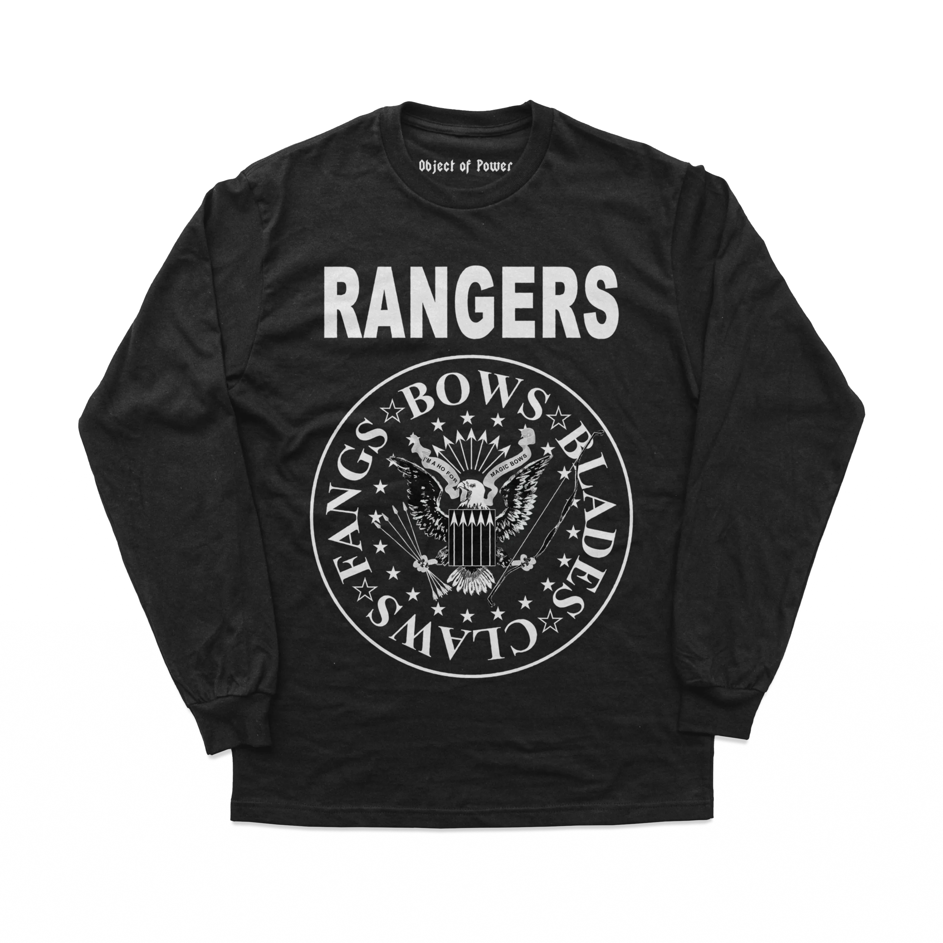 Rangers Rock Band Long Sleeve Tee