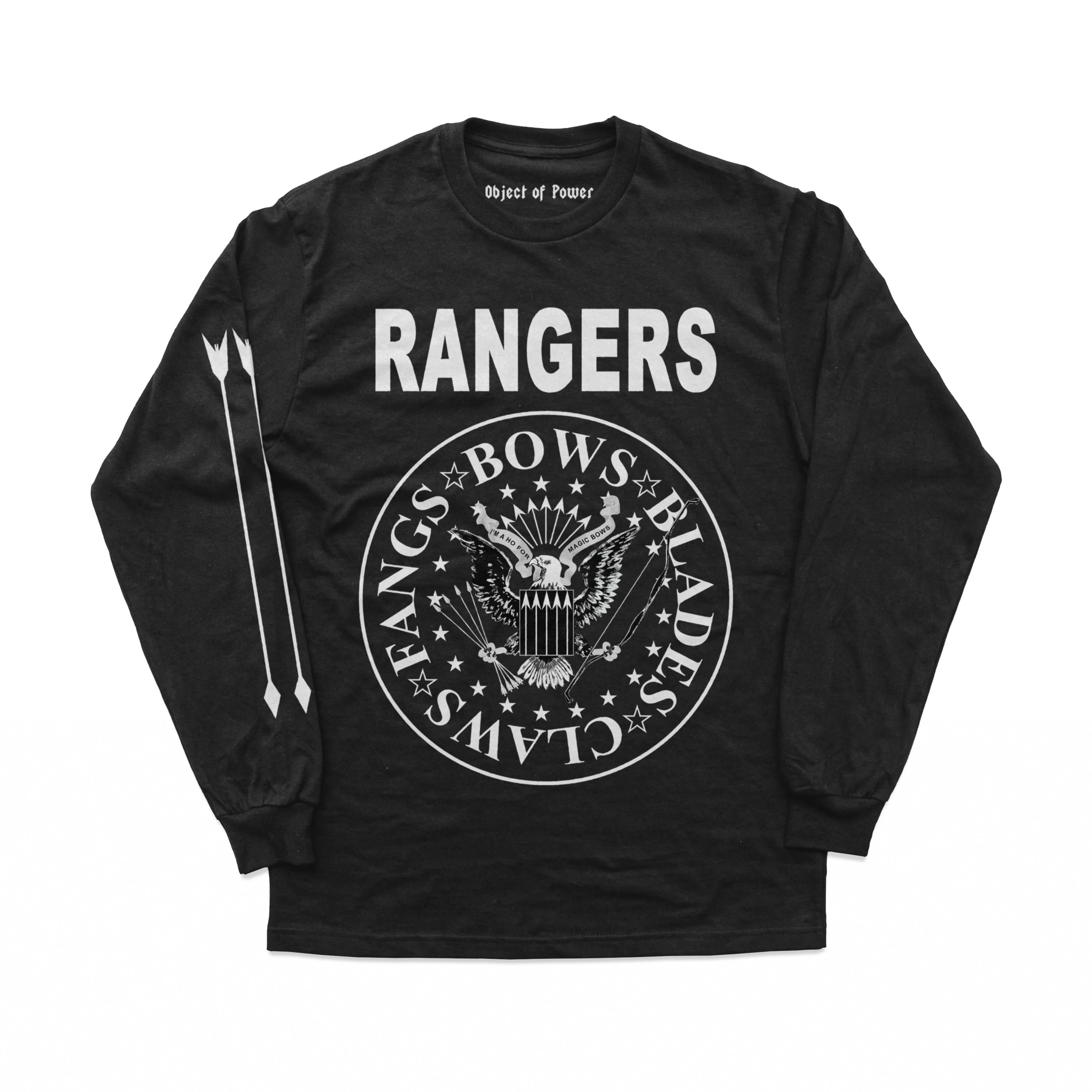 Rangers Rock Band Long Sleeve Tee