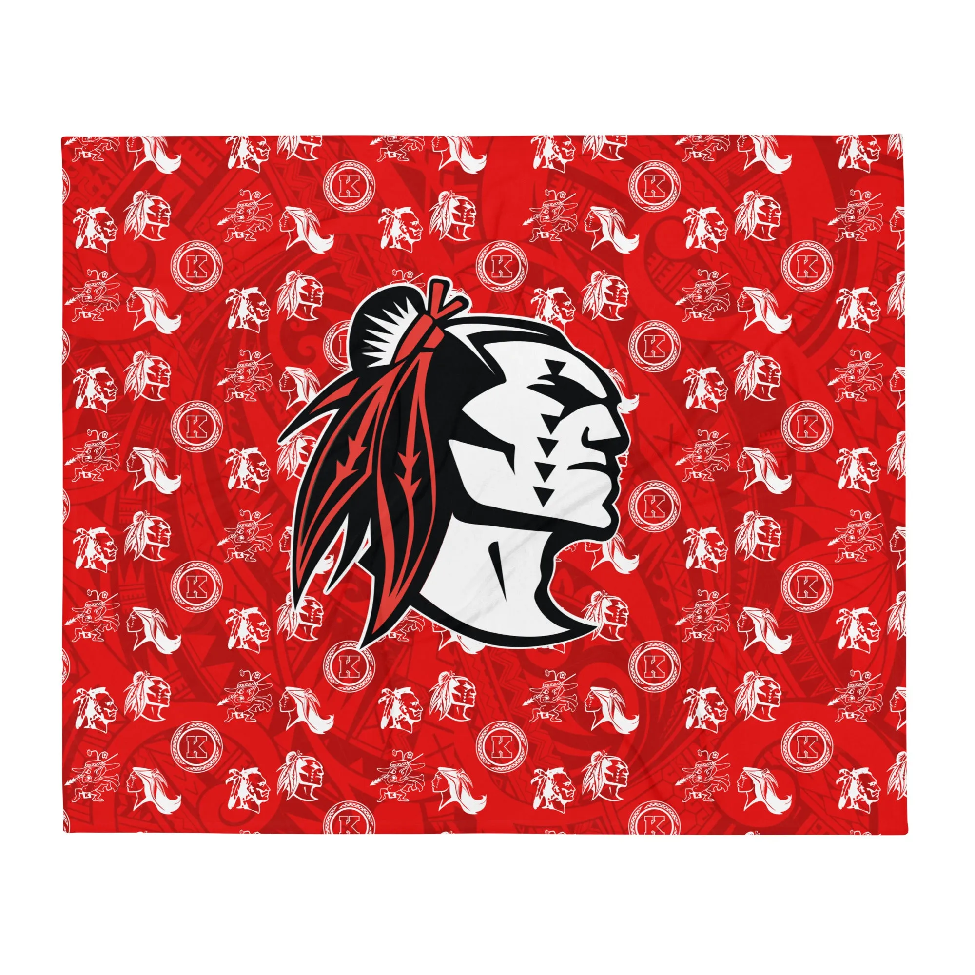 RED RAIDER Throw Blanket