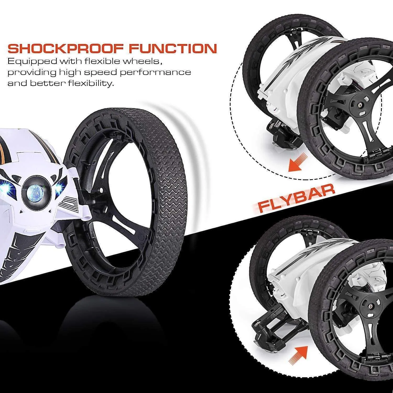 Remote Control Bounce Car - 2.4GHz