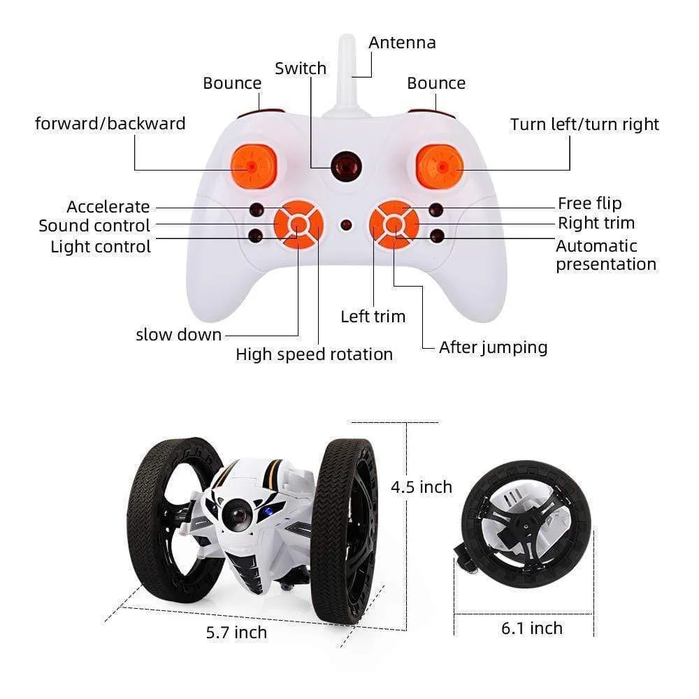 Remote Control Bounce Car - 2.4GHz
